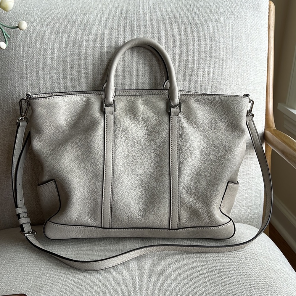 Michael Kors grey tote with shoulder strap - Picture 2 of 10